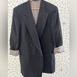 Vintage Givenchy Paris New York Wool Blazer